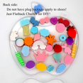 thumbnail image 2 of Not for croc,100pcs Slime Charms,Plastic Flatback Charms and Containers Mixed Candy Cake Sweets Resin Cabochons for DIY Crafts, Scrapbooking, Jewelry Making mix, 2 of 2
