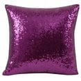 thumbnail image 4 of Miyuadkai Pillow Solid Color Glitter Sequins Throw Case Cafe Home Decor Cushion Covers Home Decor Purple one Size, 4 of 4