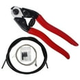 thumbnail image 1 of Front and Rear Bike Derailleur Cable/Brake Cable with A Steel Cable Cutter, 1 of 9