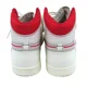 thumbnail image 5 of N I-K-E A i r-Jor-dan 1 RETRO High Cut Sneakers 555088 160 Men s White Red N I-K-E Appar, 5 of 6