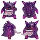 thumbnail image 3 of Venta caliente Figura de Pokémon Gengar Patrón de tatuaje Transparente Negro Púrpura Modelo Coleccionable Figuras de Acción de PVC Snorlax Regalos para Niños, 3 of 5