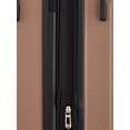 thumbnail image 6 of Travelers Club 4-Piece Hard Side Spinner Travel Luggage Set, Mocha Brown, 6 of 14