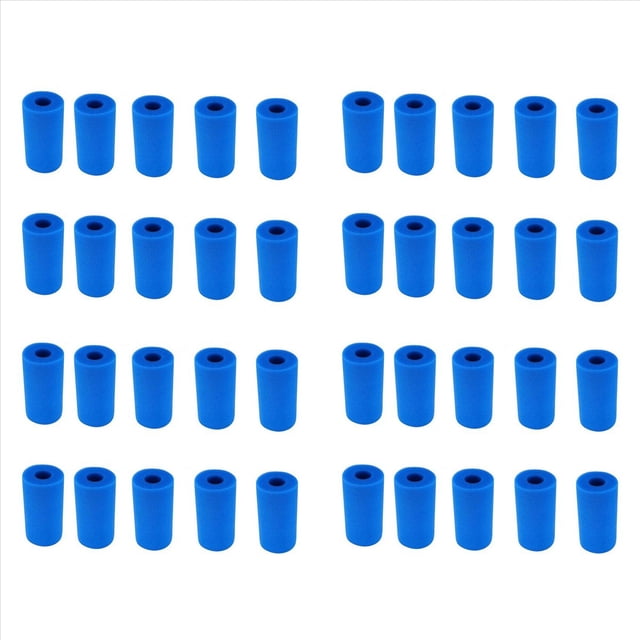 40 Esponjas de Filtro de Espuma para Tipo A, Accesorios de Filtro de Acuario Lavables Reutilizables para Piscina