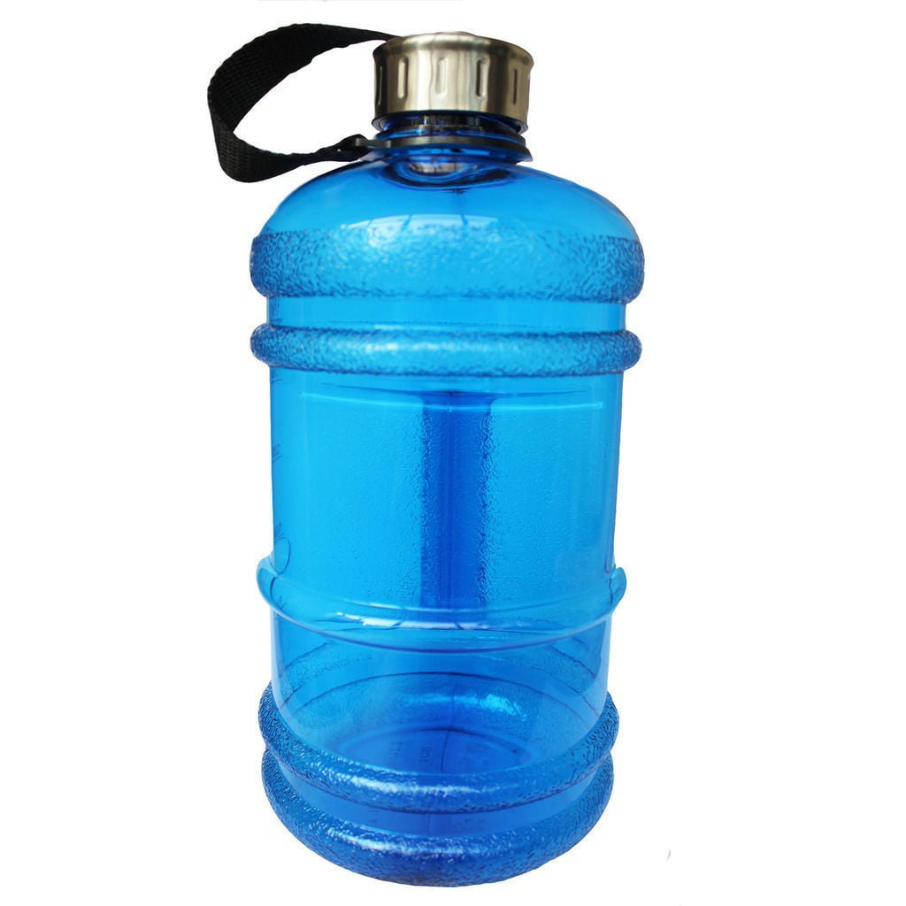 2.2L Large Big BPA Free Sport Gym Training Drink Water Bottle Cap Kettle Camping 
