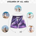 thumbnail image 6 of Fantasy Purple Whale Boys Swim Trunks Quick Dry Boy Swim Shorts for 3-14 Years, 6 of 8
