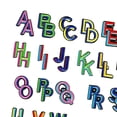 thumbnail image 3 of Parches de letras perfecl Apliques Coser en Parches a-Z Insignia de nombre bricolaje 62 piezas de colores, 3 of 8