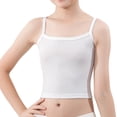 thumbnail image 2 of Dwellite Girls Camisole Tank Tops Soft Breathable Cami Basic Undershirt Sleeveless Summer Shirts 5-14 Years White -BB02 2XL, 2 of 3