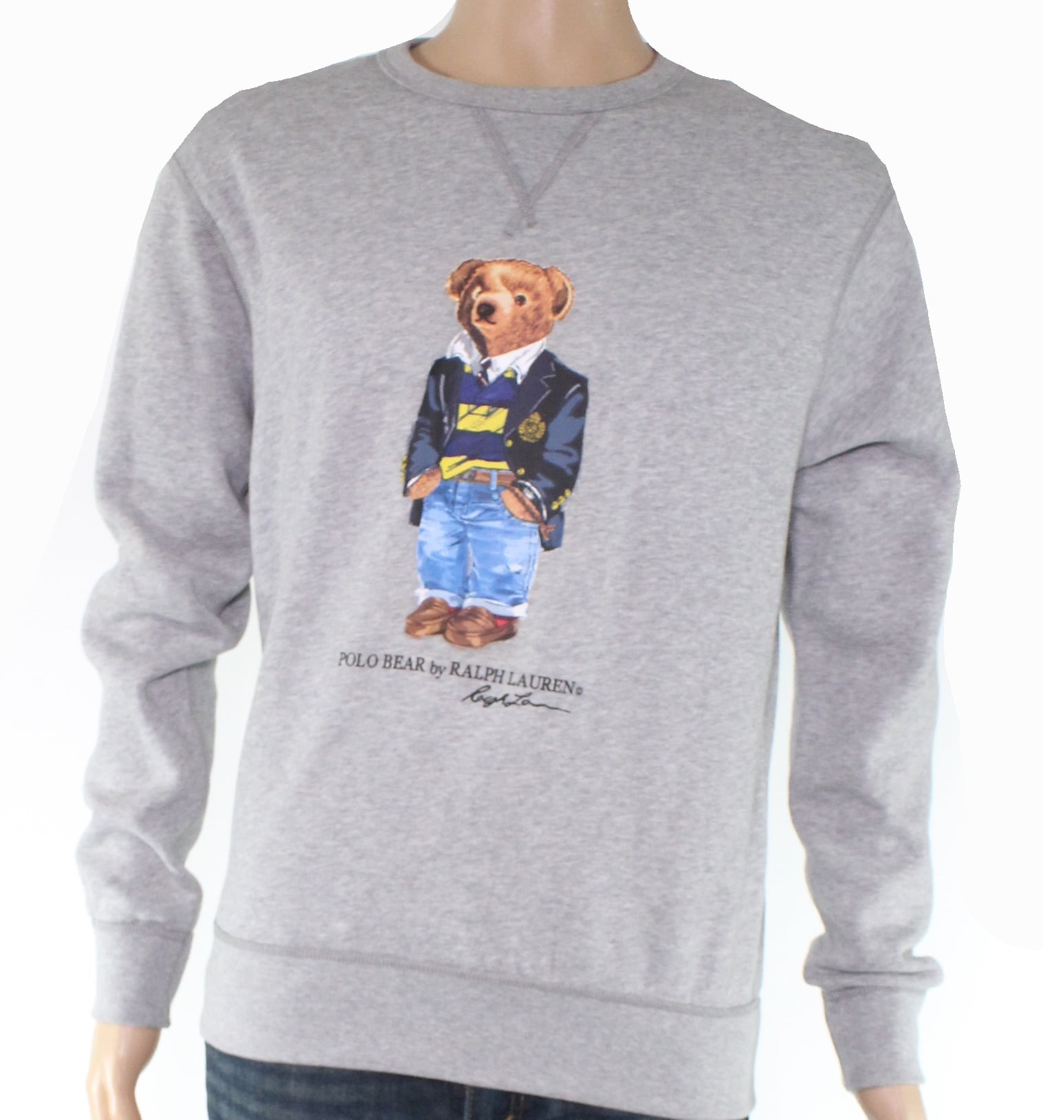 Polo Ralph Lauren - Mens Sweater Crewneck Fleece Pullover 2XL - Walmart ...