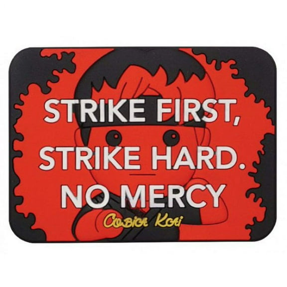 Monogram Cobra Kai Series 1 Figural Bag Clip - Strike First (Badge)