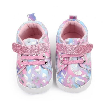 

Infant Baby Boys Girls Sneaker Soft Sole Slip On First Walking Shoes 0-18 Months