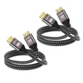 thumbnail image 1 of Cable HDMI MT-VIKI 8K @60Hz 3.3 pies, 4K @120Hz, 48 Gbps, 2 paquetes, 1 of 6