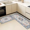 thumbnail image 5 of Kitchen Rugs Sets of 3 Non Slip Washable Kitchen Mats for Floor, Waterproof Kitchen Runner Rug, Floor Mat Carpet for Entryway, Laundry, Sink, Hallway, Bathroom, 5 of 12