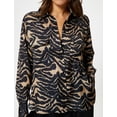 thumbnail image 3 of Long Sleeve Buttoned Satin Shirt, 3 of 6