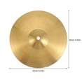 thumbnail image 2 of LOLIPPYY Universal Drum Cymbal Brass Set for Percussion Instrument Strong Voice, 2 of 6