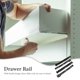 thumbnail image 3 of WEUVEB 1Jgo Rieles Para Cajones Negros De Frío Para Muebles Con Alta Durabilidad Y Funcionalidad, 3 of 8