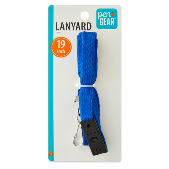 Pen + Gear Lanyard, 19 in, Blue