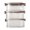 Coffee, variant on JingChun Three-layers Airtight Food Storage Container Seasoning Storage Containers Vegetable Flavored Spice Storage Box Sorting and Storage, for Kitchen