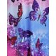 thumbnail image 4 of Más el tamaño del tinte del lazo de la mariposa Imprimir panel de encaje de Keyhole camiseta Rosegal Mangas largas de talla grande, 4 of 5