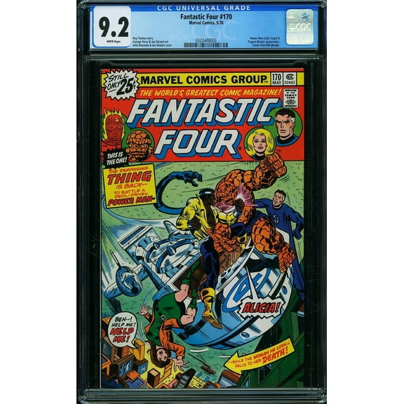 Fantastic Four #170 - CGC 9.2 Comic Book