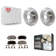 thumbnail image 1 of Transit Auto Rear Disc Brake Rotors and Ceramic Pads Kit for Car 2017-2020 Acura MDX K8T-103163, 1 of 11