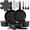 Black-23Pcs, variant on Titanium 5Pcs Nonstick Cookware Set for RV Kitchen