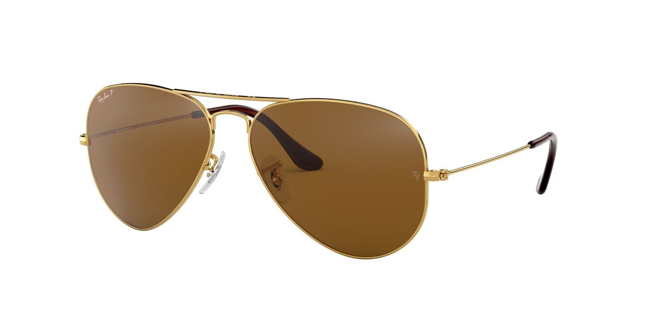 小物 Ray-Ban AVIATOR CLASSIC RB3025 Ray-Ban, Unisex RB3025 Classic Aviator Sunglasses, 58mm, Gold