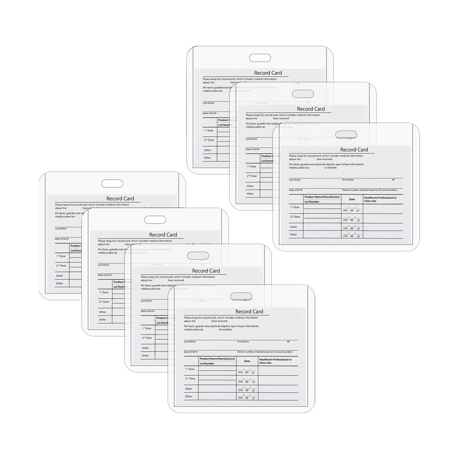 Office Supplies Health Card Card Protector Protective Case Waterproof