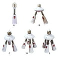 thumbnail image 2 of Yuarrent Bombilla E27 para luces, convertidor de enchufe, cabezales de iluminación, accesorios de lámpara, interruptor de dirección de luz Electrodomésticos 1 a 2 con interruptor, 2 of 6