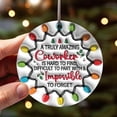 thumbnail image 4 of XWSHYW Adornos Colgantes 2024 Regalos Navideños Colgantes para Familiares y Compañeros Decoración Redonda para Árbol de Navidad, 4 of 6