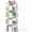 SG-4, variant on Nextay 360° Rotating Bookshelf Tower – 4-Tier White Spinning Bookcase for Small Spaces, Corner Storage Rack for Bedroom, Office