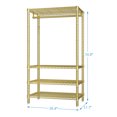 thumbnail image 4 of VIPEK V1S Wire Garment Rack Heavy Duty Clothes Rack , Max Load 500LBS, Gold, 4 of 8