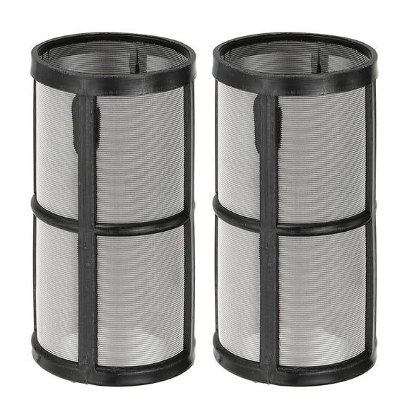 Uxcell 80 Mesh In-Line Strainer Stainless Steel Filter Screen Replacement, 1 Pair