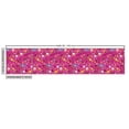 thumbnail image 3 of Ambesonne Dessert Fabric by the Yard Upholstery, Colorful Candies Cartoon, 10 Yards, Magenta and Multicolor, 3 of 5