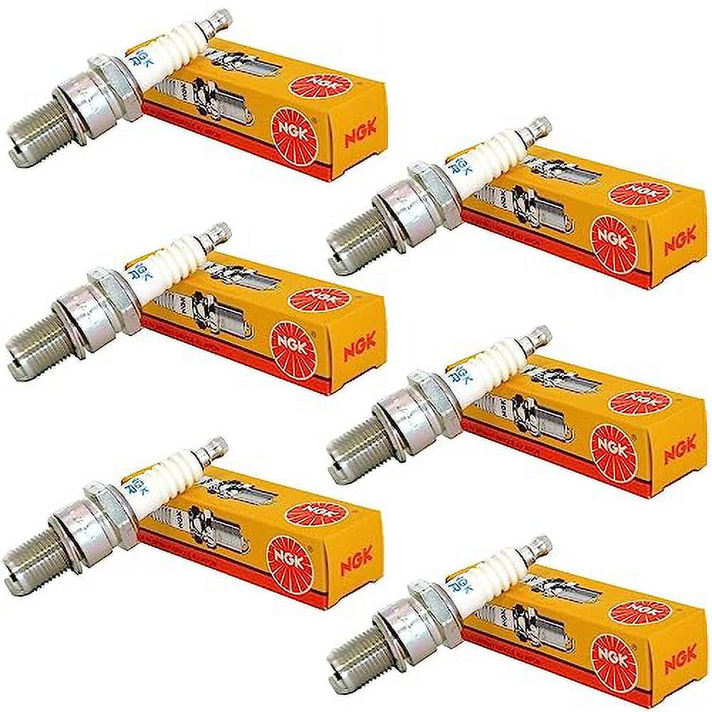 NGK 6 Pack of Genuine OEM Replacement Spark Plugs # BPR4ESX-6PK