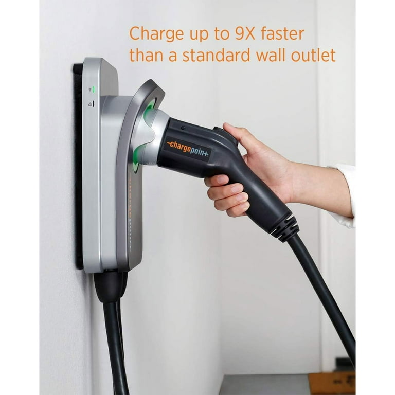 ChargePoint Level 2 240V Hardwire Outdoor Charging Station for Electric Car