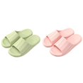 thumbnail image 1 of (2-Pack) Rinsvye Couples Women Men Solid Jets Slippers for Men Shower Room Home Non Massage Slippers for Men Slip Breathable Massage Soft Home Slippers for Men Sole Quick Drying Slipper Comfortable, 1 of 4
