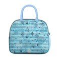 thumbnail image 2 of Lunch Bag Lunch Box for Women Reusable Insulated Lunch Bags,Water-Resistant Striped Sea Creatures Cooler Lunch Tote Bag, Large Capacity for Work Travel Picnic, 2 of 6