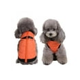 thumbnail image 3 of Pet Puppy Dog Cat Clothes Autumn Winter Warm Padded Coat Vest Jacket Apparel, 3 of 5