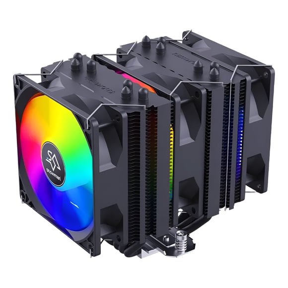 Disipador 3 Ventiladores Cpu Intel/amd Rgb Kid Inst. Pasta