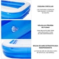 thumbnail image 4 of Alberca Inflable Rectangular Familiar 990l 290x180x43cm Vinil, 4 of 6