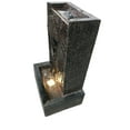 thumbnail image 2 of 14" LED Lighted Antique Buddha Waterfall Outdoor Garden Fountain, 2 of 6