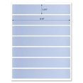 thumbnail image 2 of Light Blue Water Bottle Labels - 8.1875" x 1.375" Rectangle Labels for Inkjet and Laser Printers with Template and Printing Instructions, 5 Sheets, 35 Labels (WB8), 2 of 4