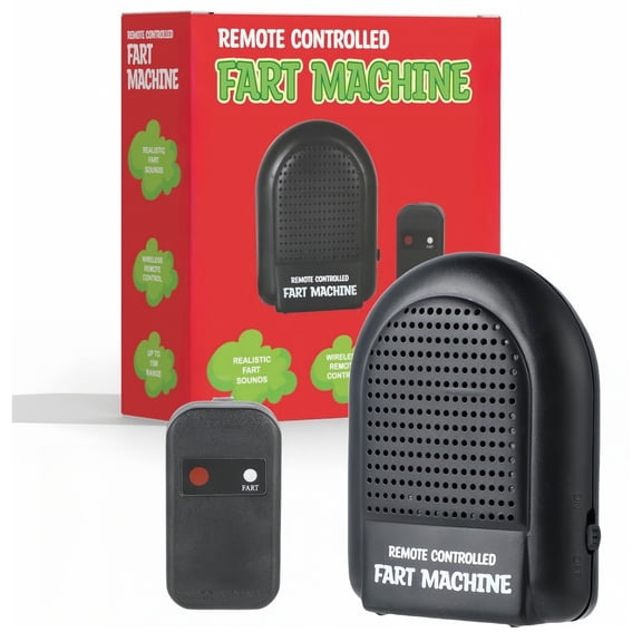Fart Machine with Remote Control, Multiple Realistic Fart Sounds, Fart Prank Toys, Office Humor, Prank Gifts, Pocket Size April Fool's Gifts, Halloween Prank Toys
