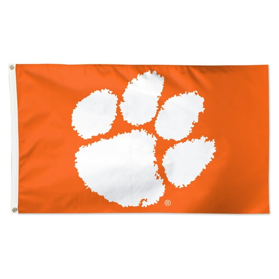 WinCraft Clemson Tigers 3' x 5' Single-Sided Deluxe Primary Team Flag