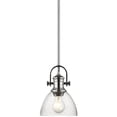 thumbnail image 4 of Beaumont Lane Pendentif en Verre Germé en Chrome, 4 of 4