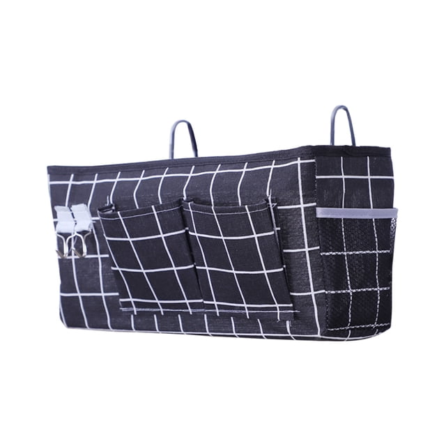 Hanging Storage Basket, Bedside Organizer with Pockets, Space-Saving Cabinet and Bathroom Storage Rack for Dormitory, Bedroom, and Home Use