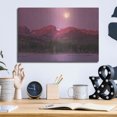 thumbnail image 6 of Luxe Metal Art 'Harvest Moon over Hallett Peak - Rocky Mountain National Park' by Darren White, Metal Wall Art, 16"x12", 6 of 7