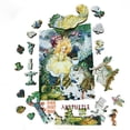 thumbnail image 5 of Wooden Jigsaw Puzzles for Adults with Uniquely Shaped Pieces - made in USA by FoxSmartBox - 250 Pieces - Alice's Fantasies, 5 of 7