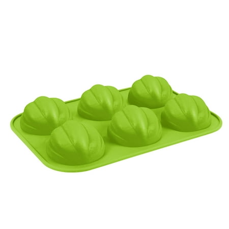 

BYDOT Pumpkin Shape Mold for Chocolates Candy Cakes Jelly Pudding Handmade Soap Baking