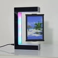 thumbnail image 2 of Magnetic Levitation Photo Frame, LED Light Three Sided Photo Display, Floating Picture Frame, 1 Count, 2 of 5